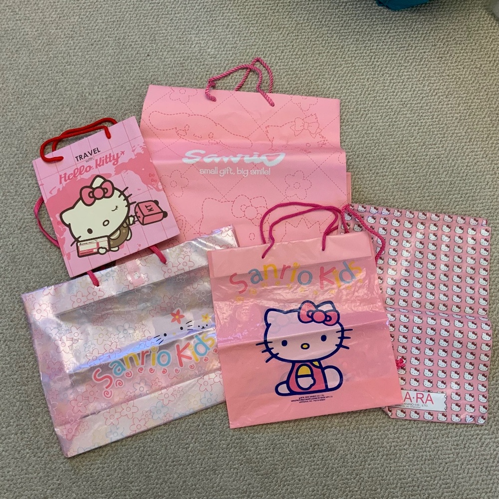 Sanrio Shopping Gift bags